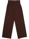 THE ANDAMANE Sarah cargo trousers - Brown