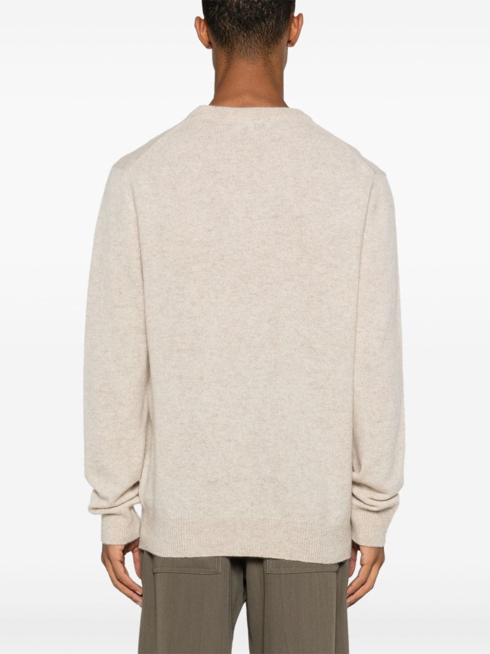 Shop Maison Labiche Grand Cerf Sweater In Neutrals