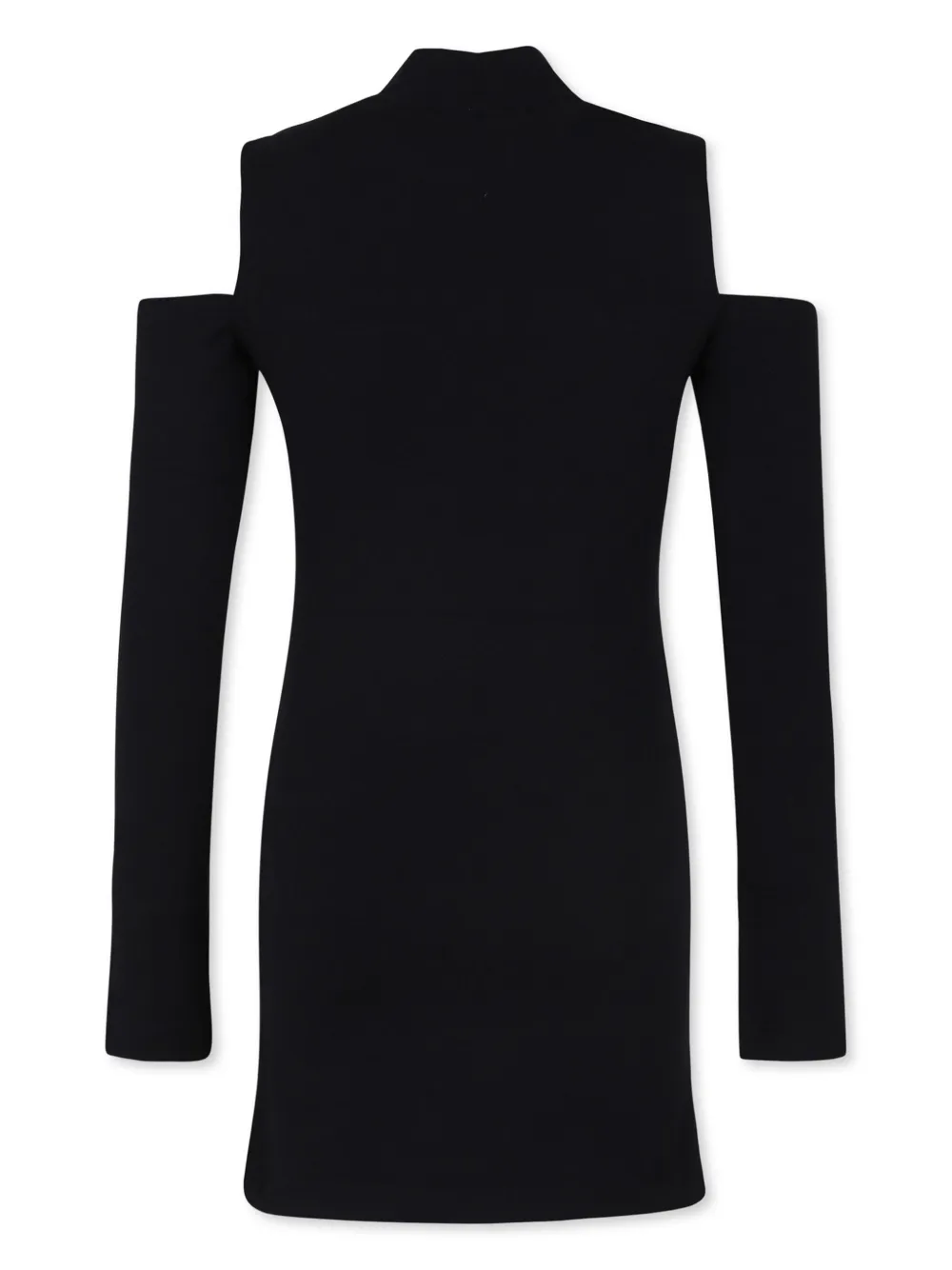 Fendi Kids Jurk met uitgesneden detail Zwart