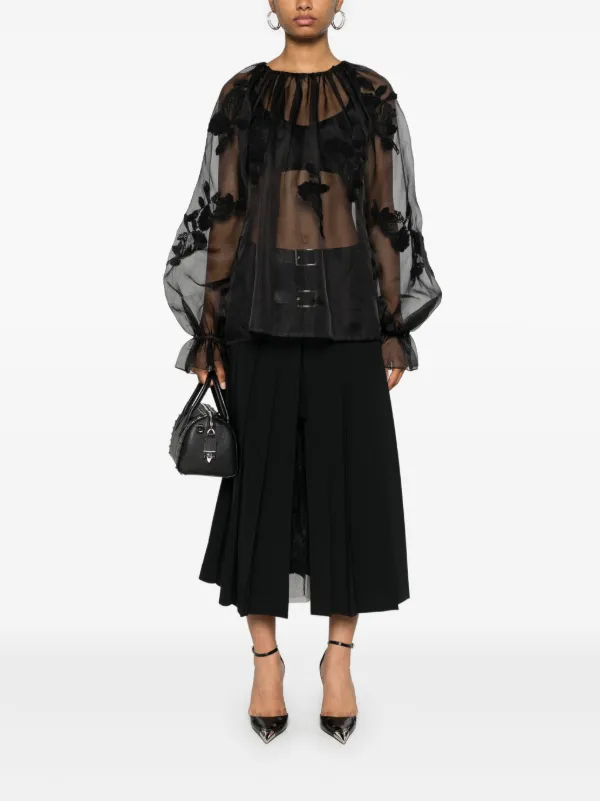 り*ご様 最終価格　ERMANNO SCERVINO レース　プリーツスカート り*ご様 最終価格 ERMANNO SCERVINO レース プリーツスカート