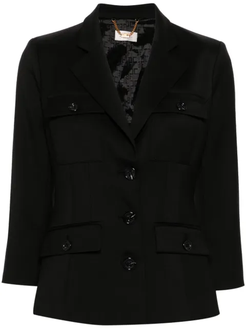 Elisabetta Franchi multi-pocket blazer