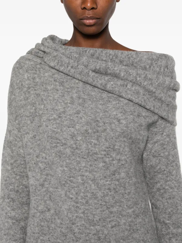 Giuseppe Di Morabito Schulterfreier Pullover Grau FARFETCH AT
