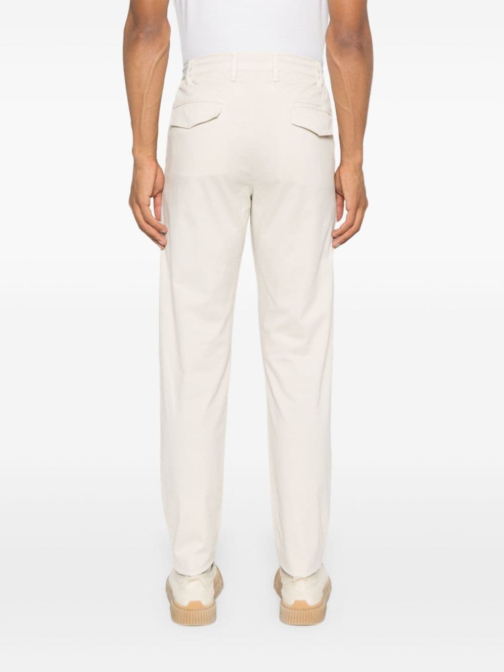 Shop Eleventy Straight-leg Chinos In Neutrals