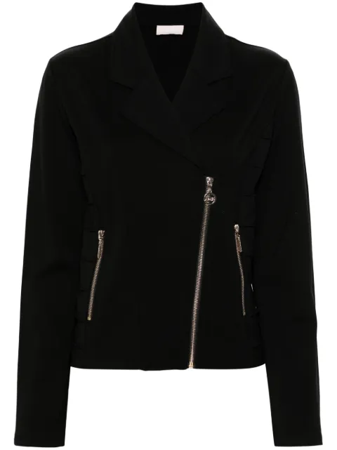 LIU JO zip-up jersey jacket