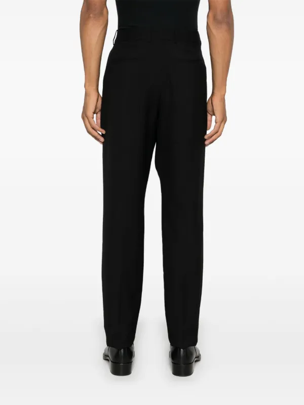 SAINT LAURENT テーラードウールパンツ ブラック Saint Laurent ウールパンツ | ブラック | FARFETCH JP