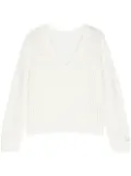 TWINSET open knit top - White