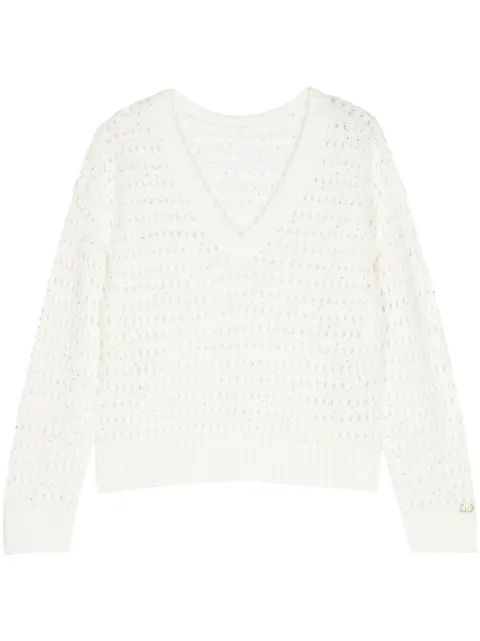 TWINSET top de tejido flojo