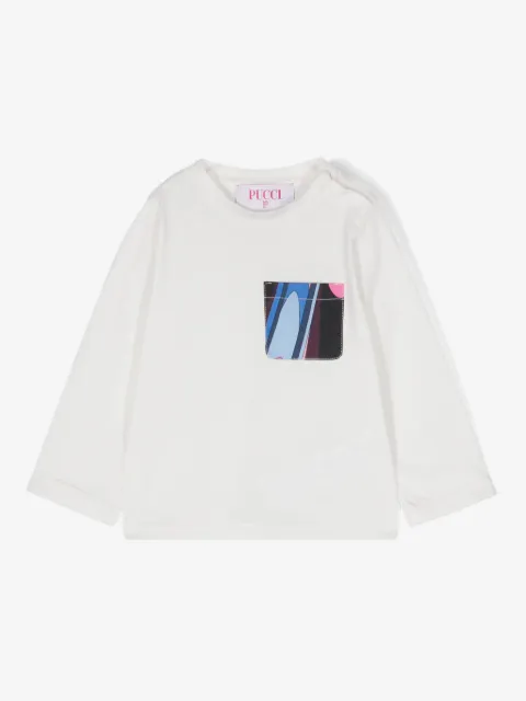 PUCCI Junior Vivara プリント Tシャツ