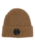 C.P. Company Lens-detail beanie - Brown