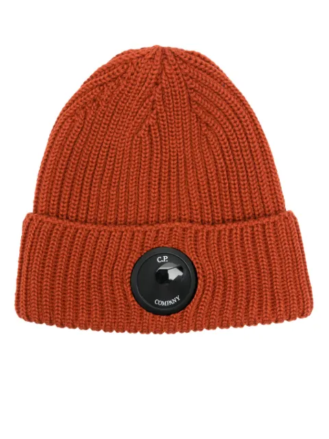 C.P. Company gorro con detalle Lens