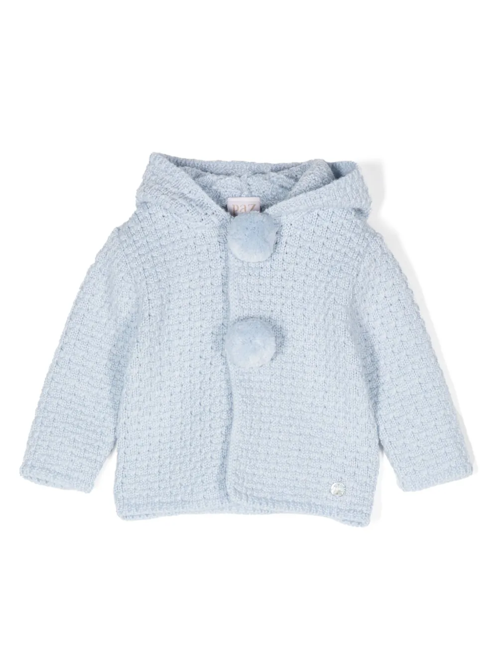 Paz Rodriguez pompom-detail cardigan | Blue | Image 1