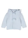 Paz Rodriguez pompom-detail cardigan - Blue