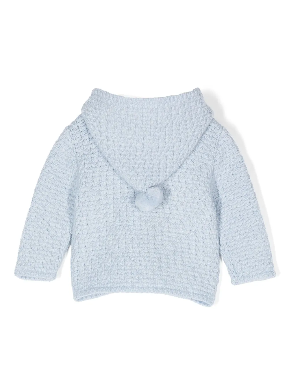 Paz Rodriguez pompom-detail cardigan - Blauw
