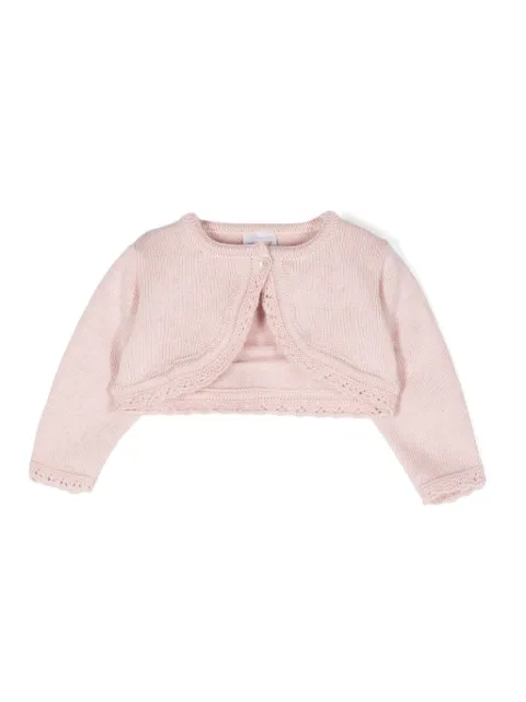 Paz Rodriguez Cardigan com detalhe de renda