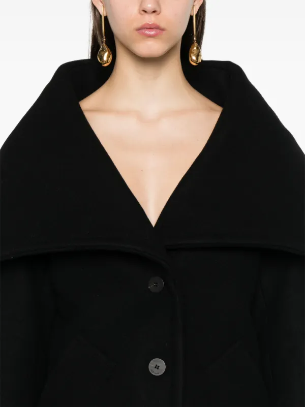 Jacquemus Le Caban Caruso Jacket | Black | FARFETCH