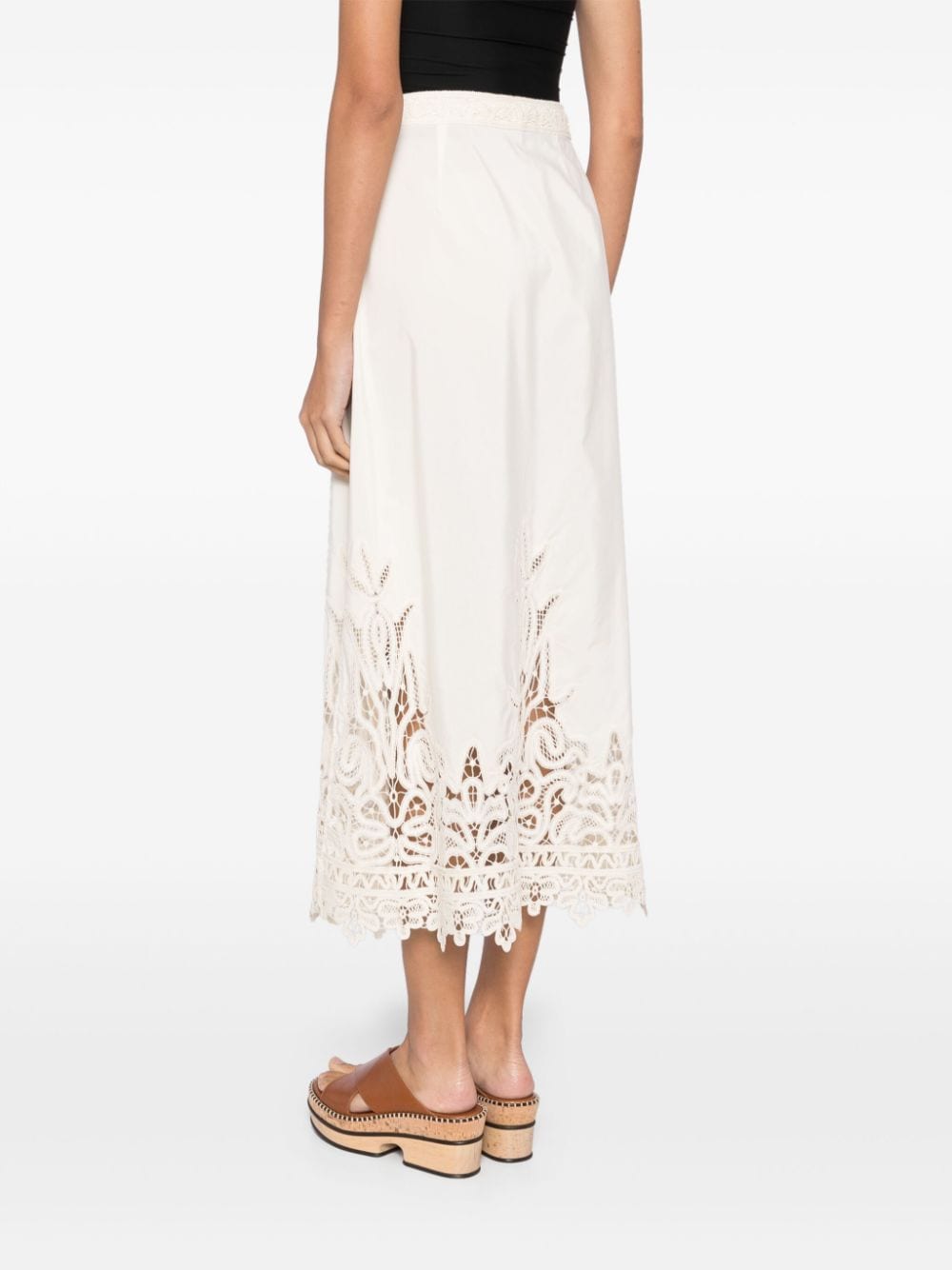 Shop Ulla Johnson Karlyn Skirt In Neutrals