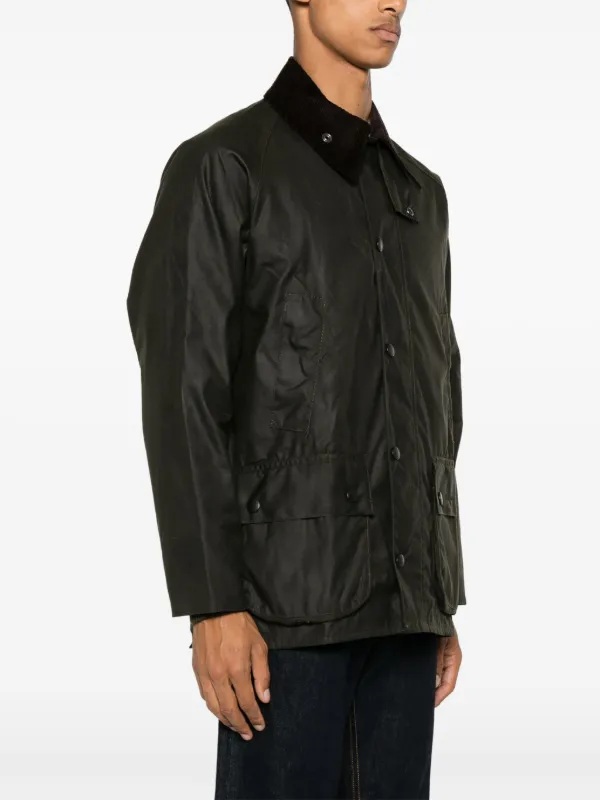 Barbour Bedale Waxed Cotton Jacket Green FARFETCH ZA