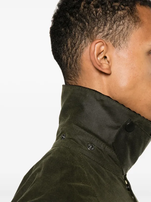 Barbour Beaufort snap-fastening Jacket | Green | FARFETCH