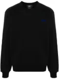 A.P.C. flocked-logo sweatshirt - Black