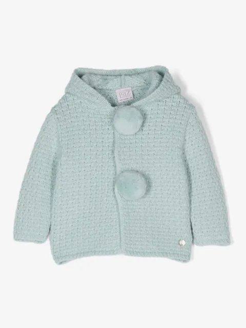 Paz Rodriguez cardigan à détail de pompon