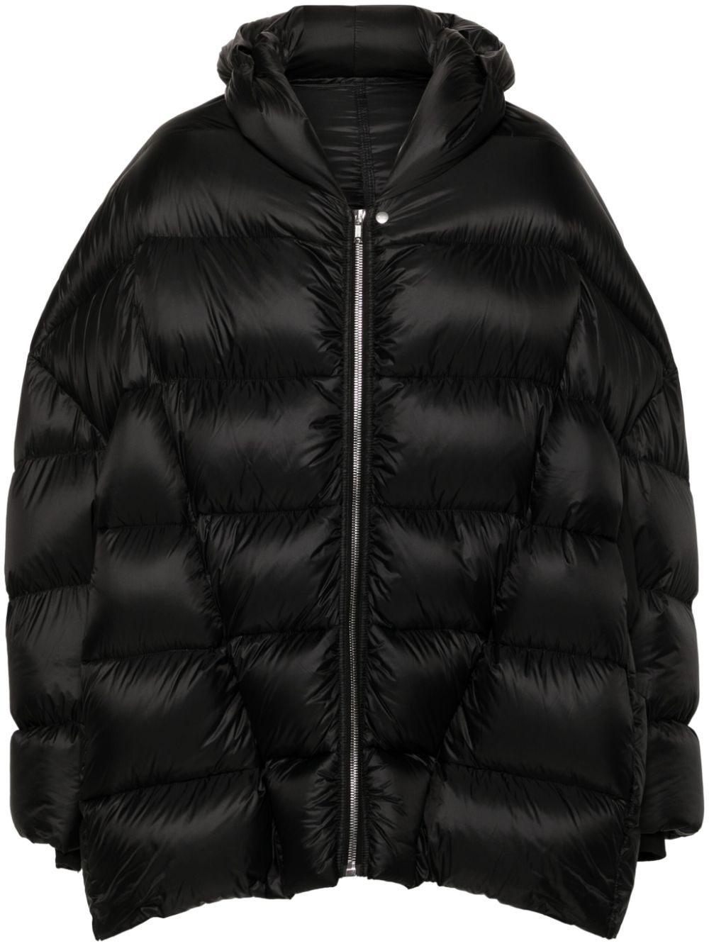 Rick Owens Hooded Peter puffer jacket - Black