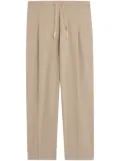A Paper Kid logo-patch track pants - Neutrals
