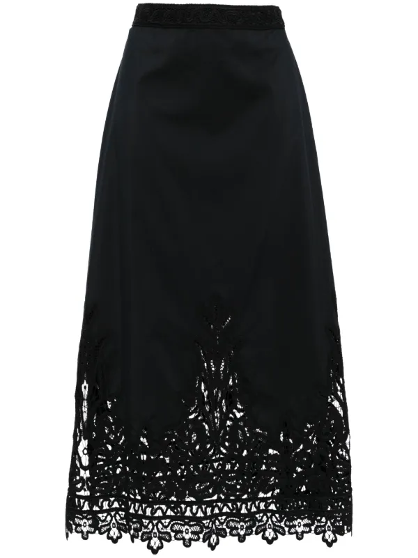 Ulla Johnson Karlyn Skirt in Black