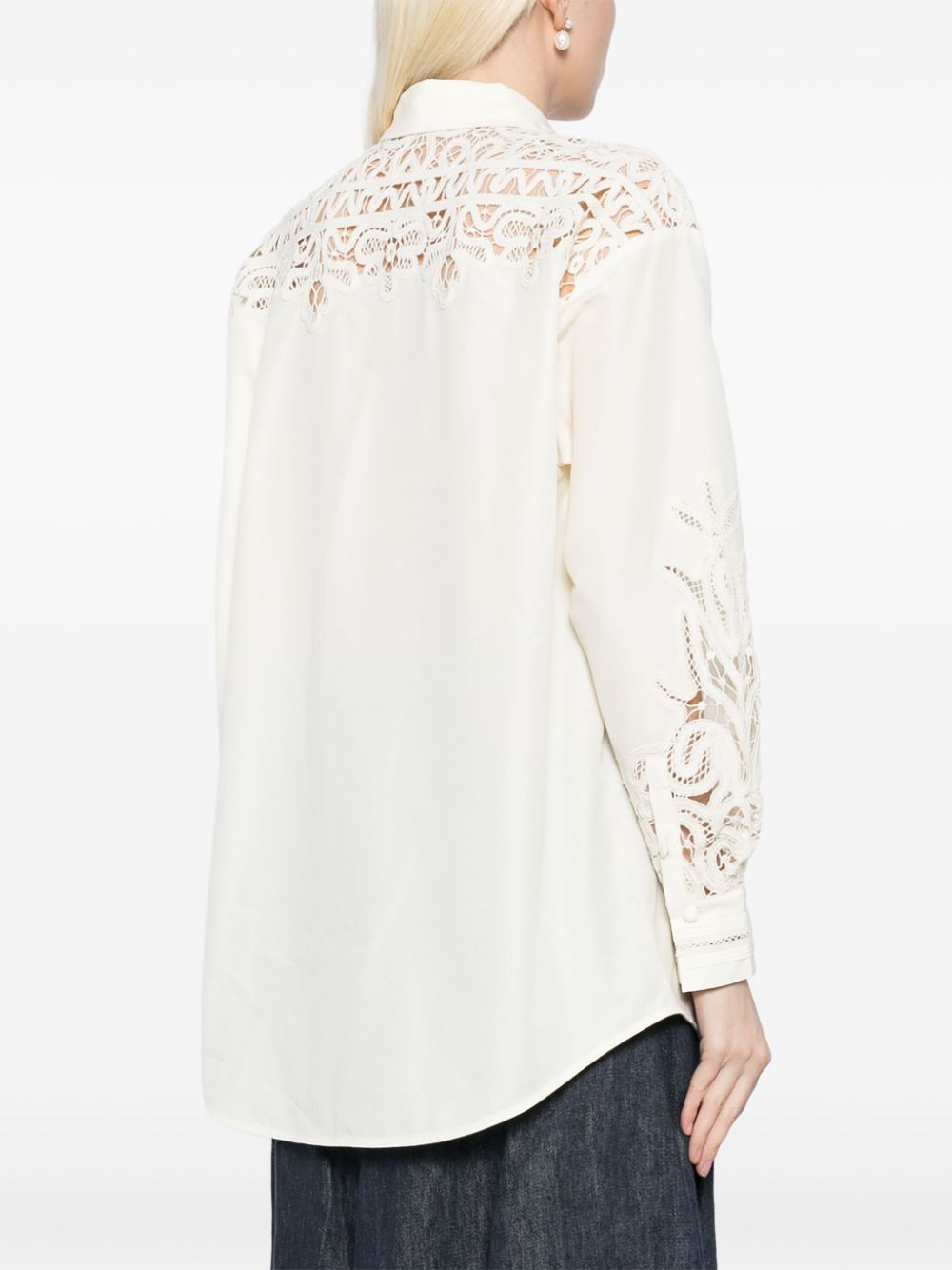 Shop Ulla Johnson Harden Shirt In 中性色