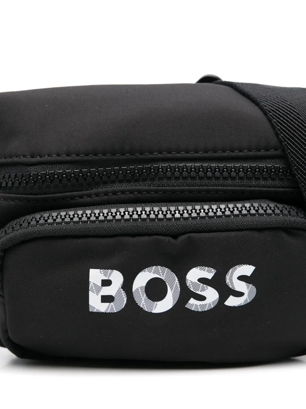 BOSS Kidswear Heuptas met logoprint Zwart