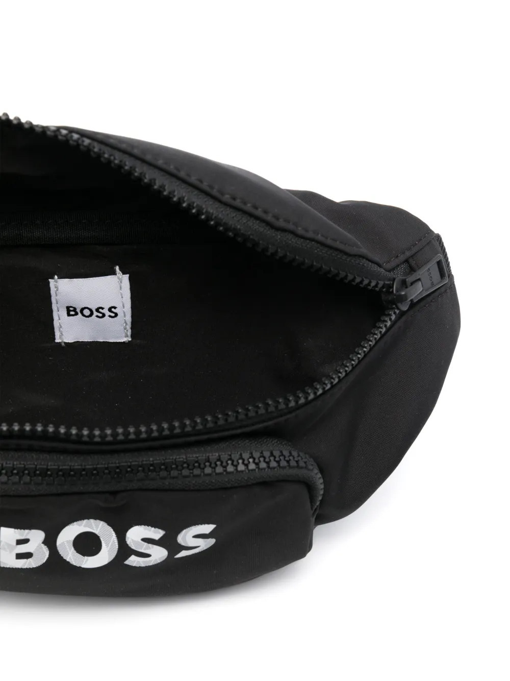 BOSS Kidswear Heuptas met logoprint Zwart
