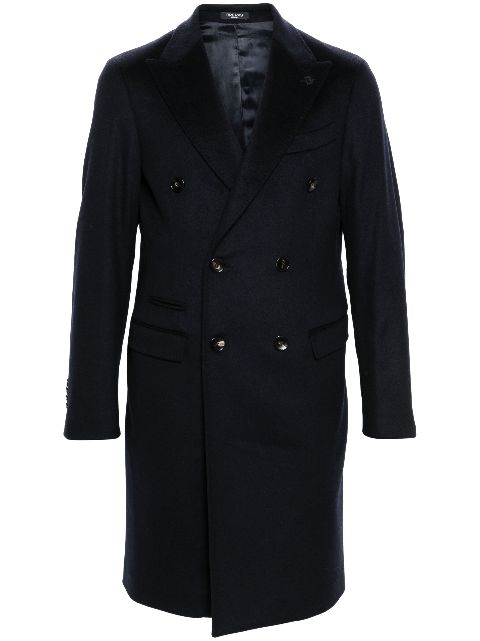 BRERAS MILANO brooch-detail coat