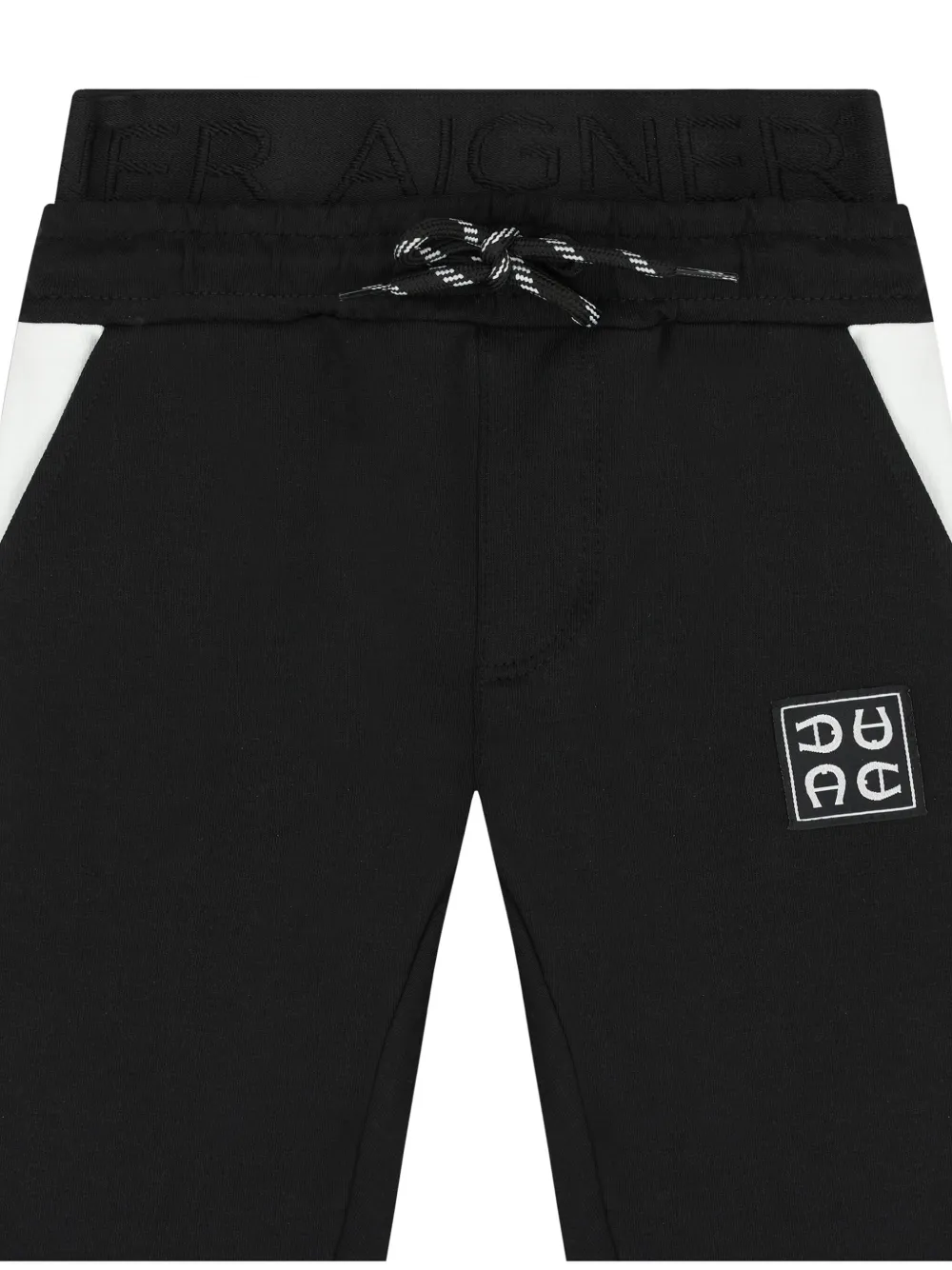 Aigner Kids Joggingbroek met logoprint Zwart