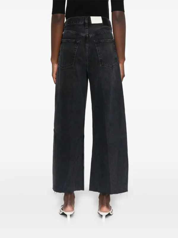 citizens of humanity Aylaクロップドジーンズデニムパンツ Citizens Of Humanity Ayla クロップドジーンズ | ブラック | FARFETCH JP