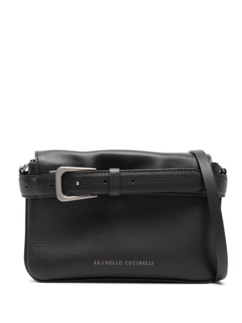 Brunello Cucinelli belt-detail cross body bag Women