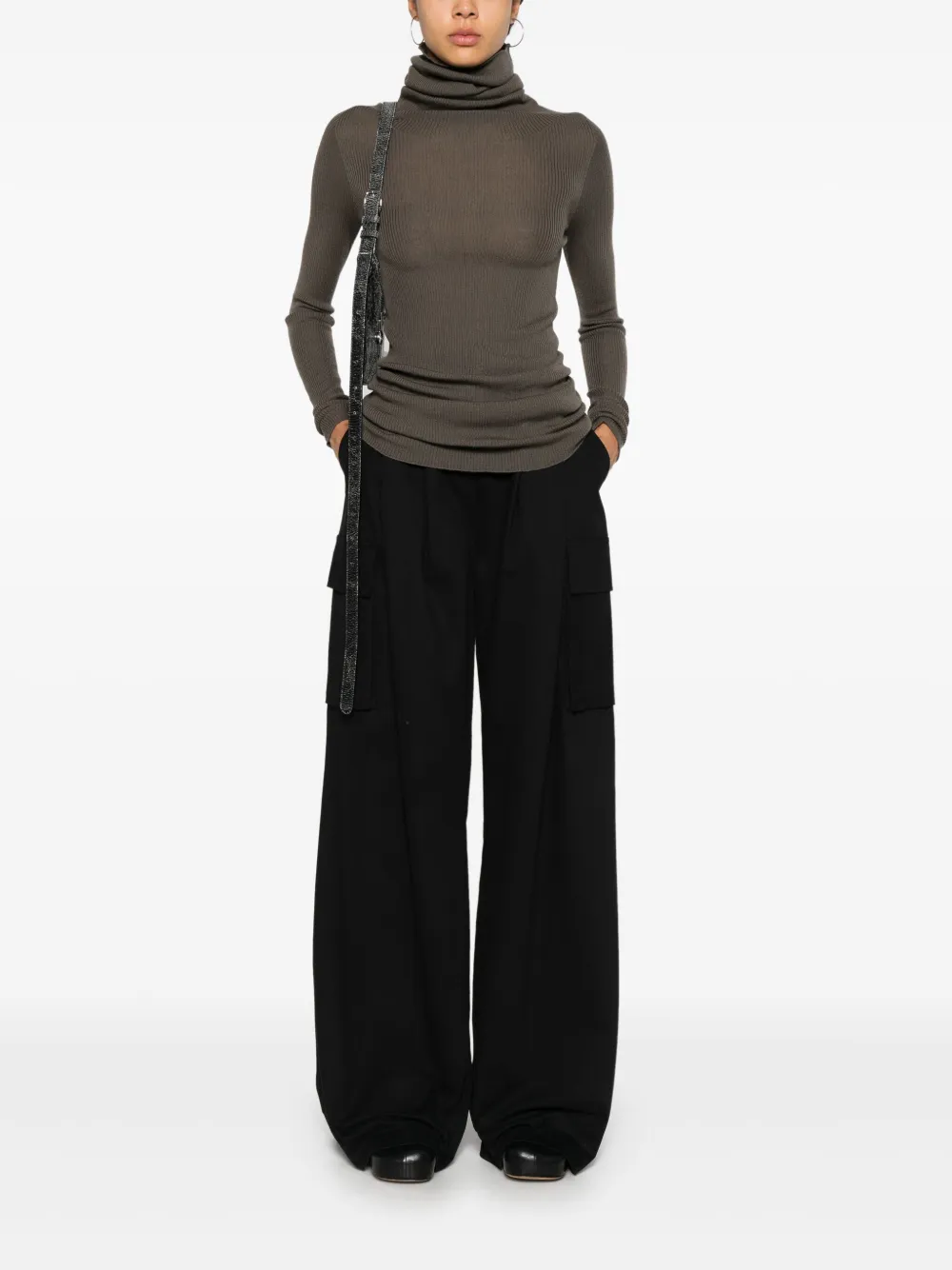 Rick Owens ribbed sweater - Bruin