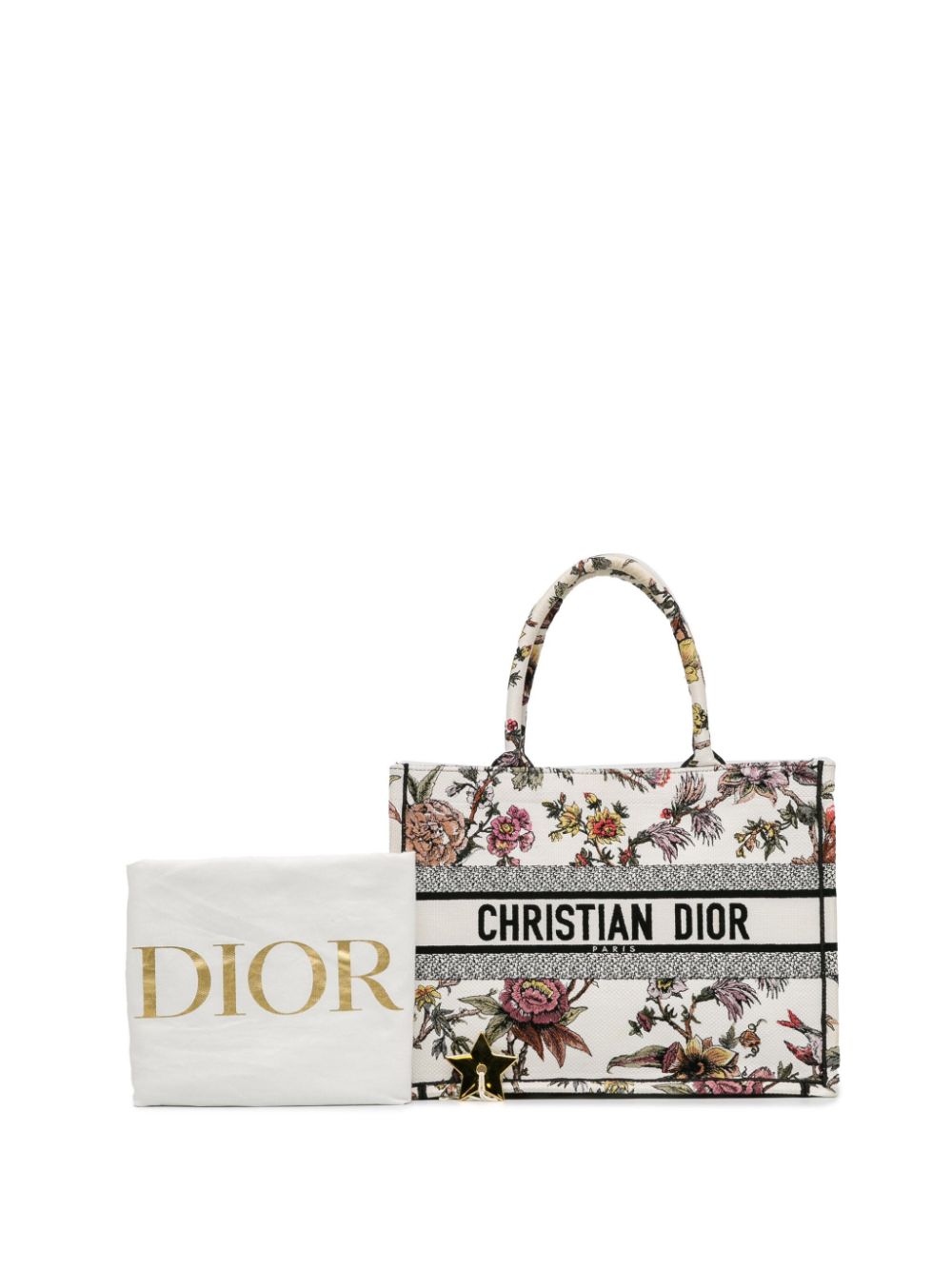 Christian Dior 2022 Medium Jardin Botanique Book tote bag Women