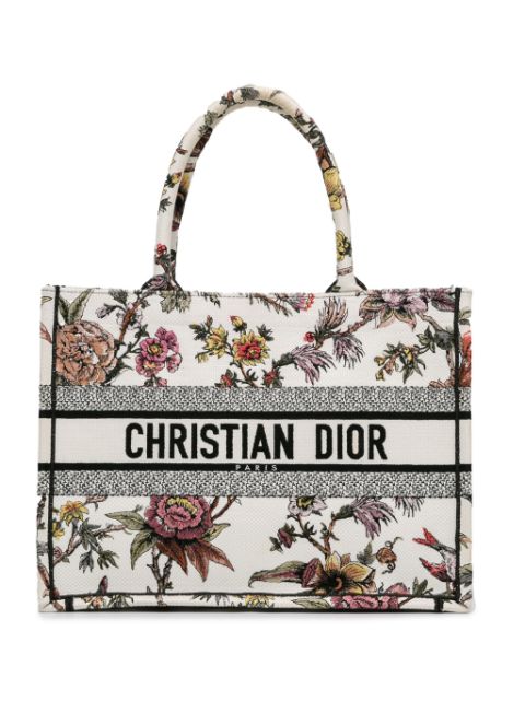 Christian Dior 2022 Medium Jardin Botanique Book tote bag Women