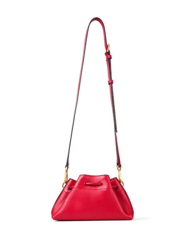 Jimmy Choo Small Cinch Bucket Bag | Red | FARFETCH