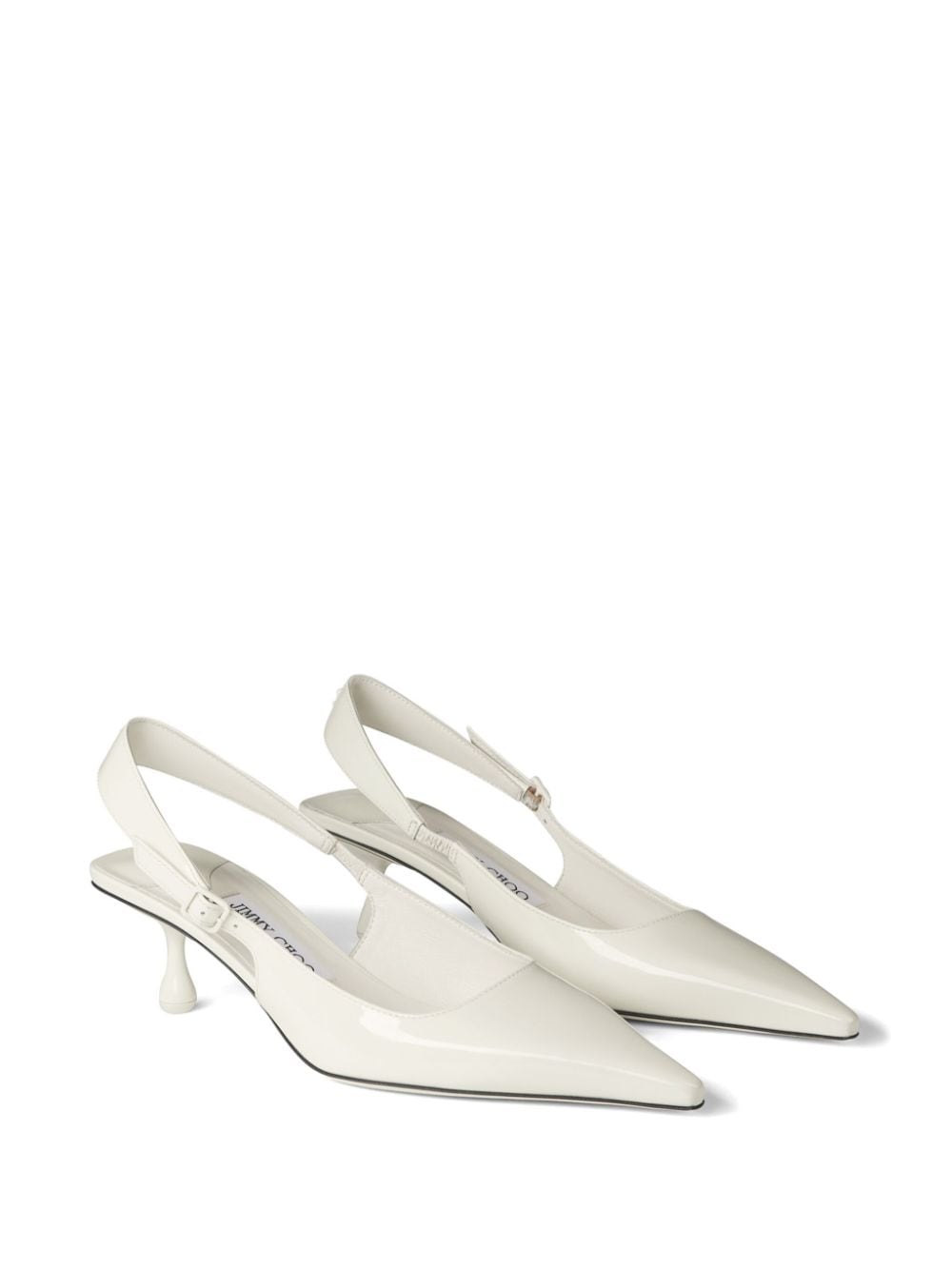 Jimmy Choo 50mm Amel pumps - Wit