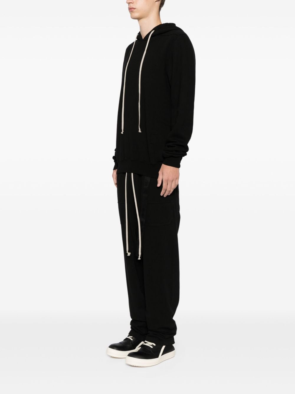 Shop Rick Owens Drkshdw Granbury Hoodie In Black