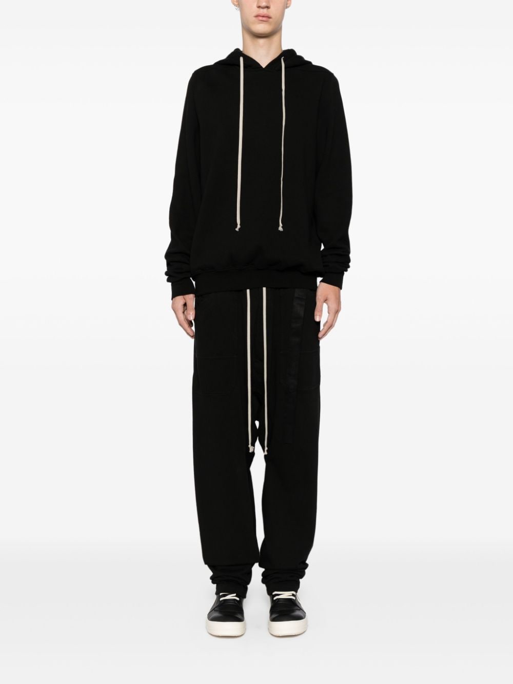 Shop Rick Owens Drkshdw Granbury Hoodie In Black