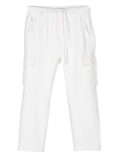 Paolo Pecora Kids drawstring cargo pants