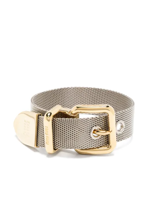 Miu Miu two-tone buckle bracelet