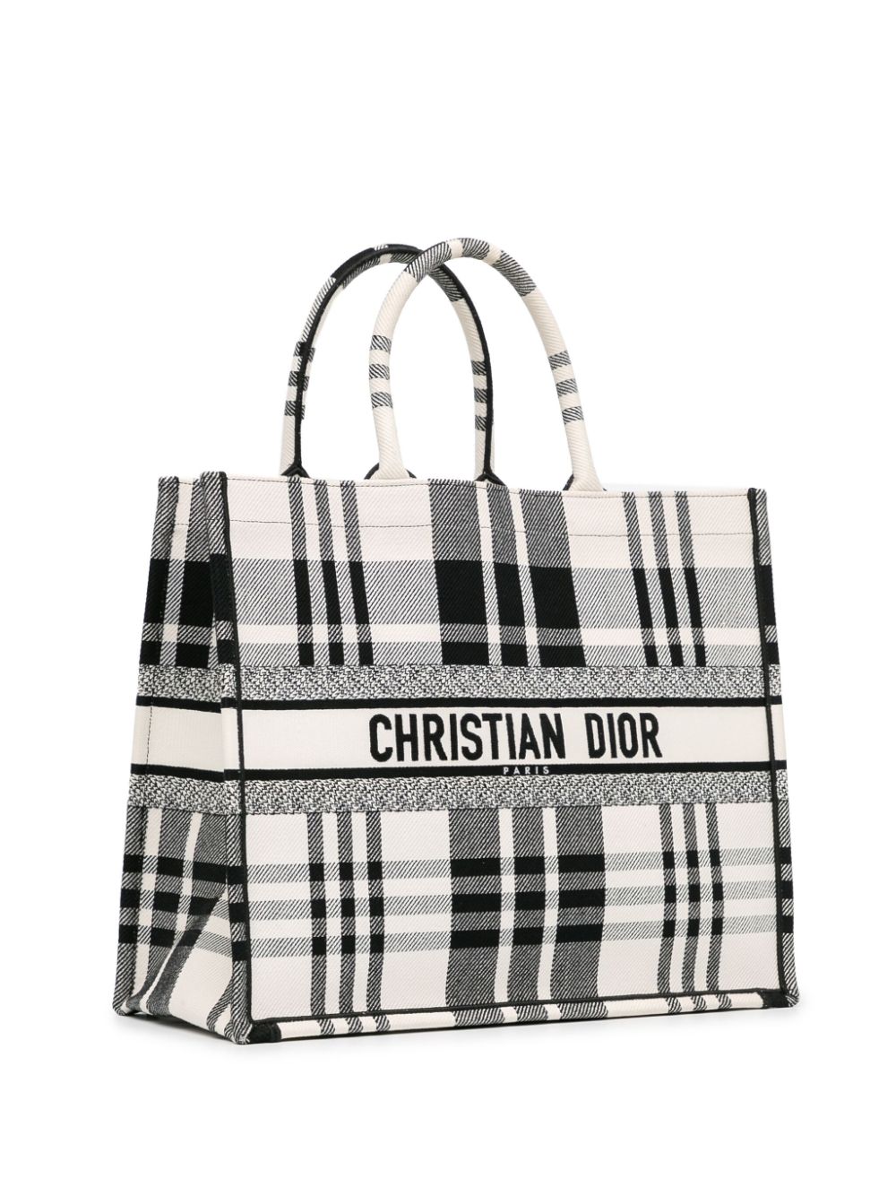 Christian Dior 2022 Large Check'n'Dior Book tote bag Women