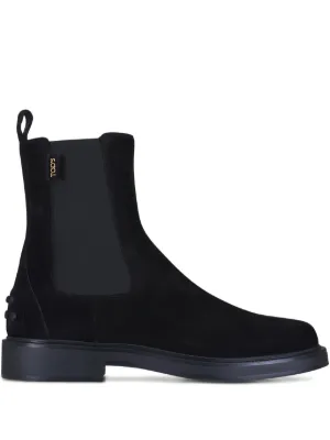 Ferragamo レザー チェルシーブーツ | ブラック | FARFETCH JP