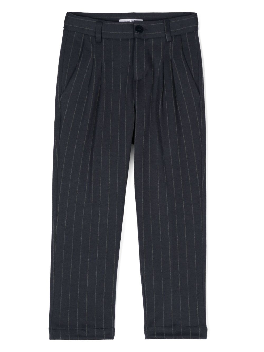 Paolo Pecora Kids striped trousers - Blue