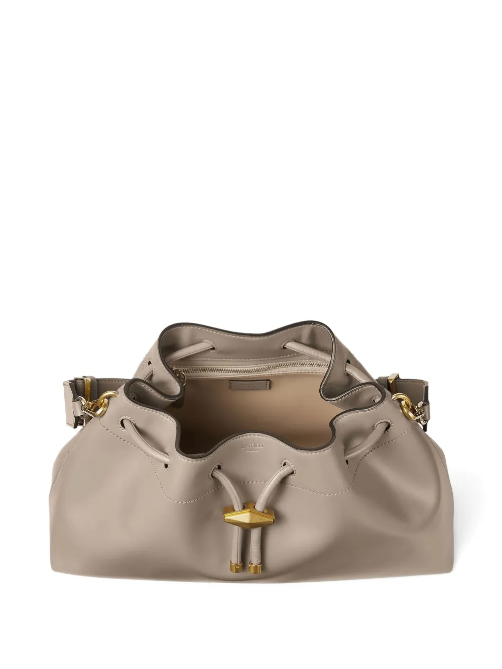 Jimmy Choo Cinch medium shopper met ringhandgreep Beige