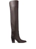 Jimmy Choo 80mm Cece boots - Brown