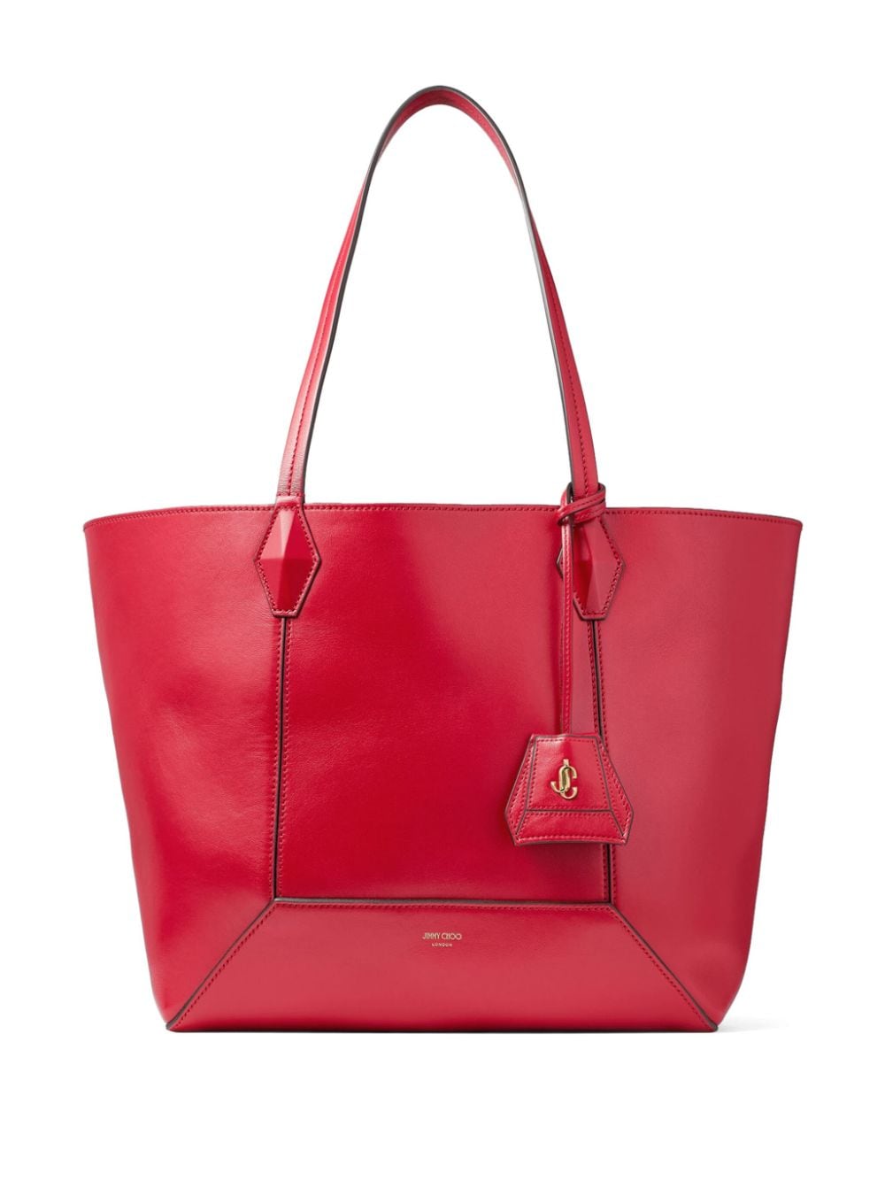 Jimmy Choo Diamond shopper Rood