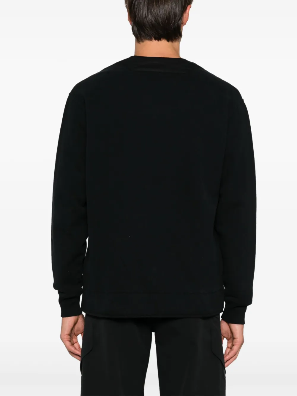 C.P. Company Jack met geborduurd logo Zwart